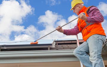 Clogh Mills soft wash roof cleaning